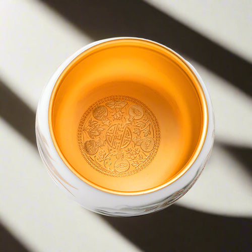 Azure Seraph Jian Zhan Tenmoku Tea Cup