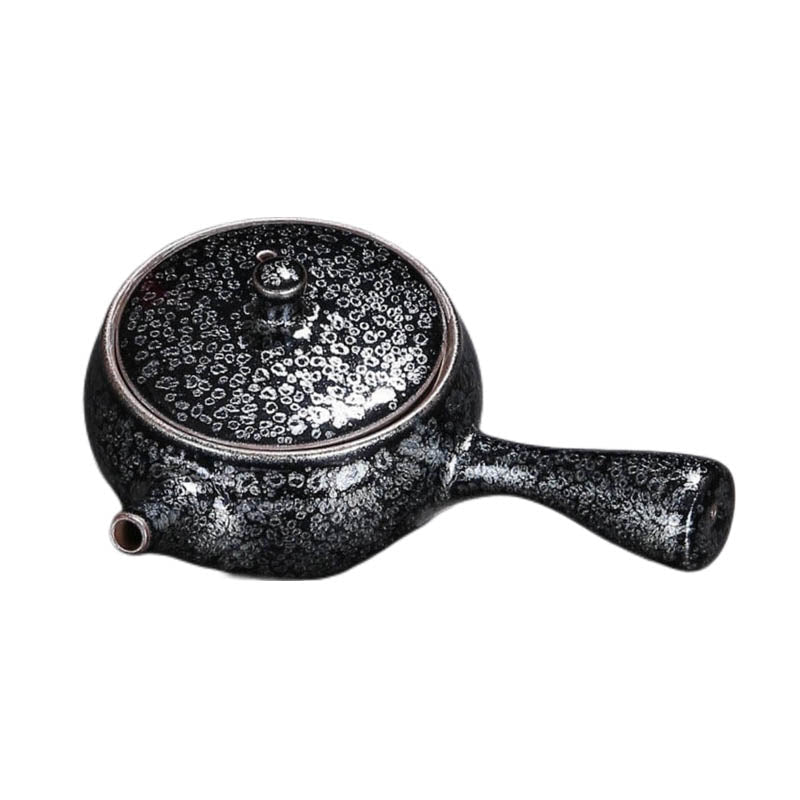 Tenmoku Jianzhan Oil Spot Yokode Kysu Teapot