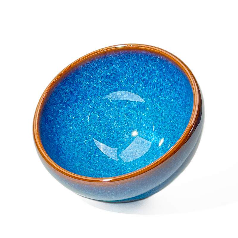 Blue Jian Zhan Tenmoku Tea Bowl