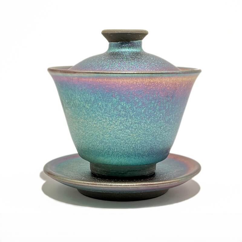 Colour Golden Tenmoku Tea Gaiwan