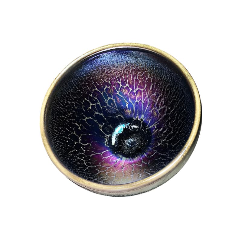 Buttterfly Wing Jian Zhan Tenmoku Tea Cup