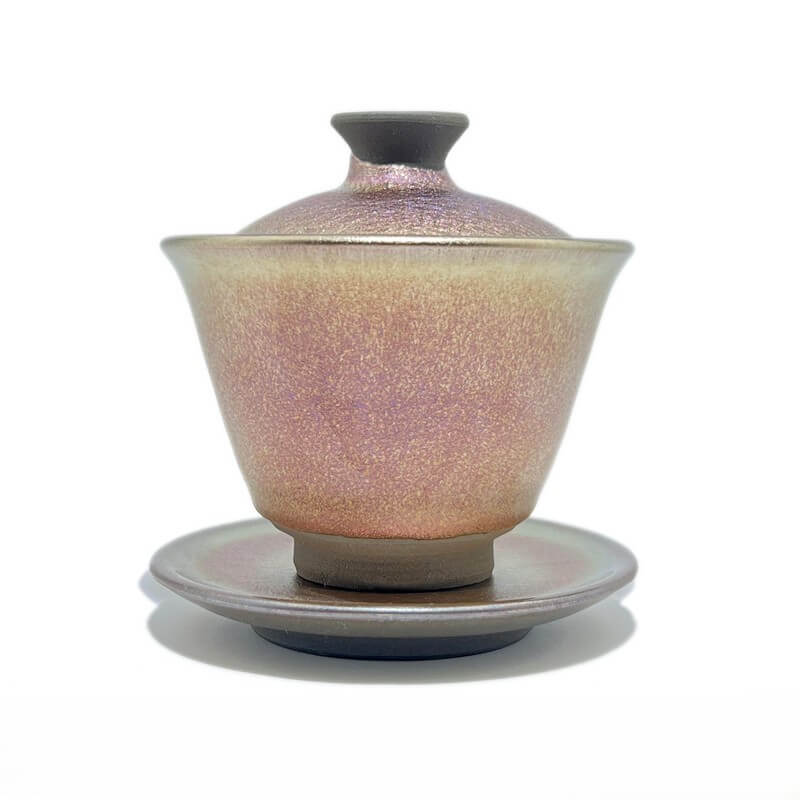 Colour Golden Tenmoku Tea Gaiwan