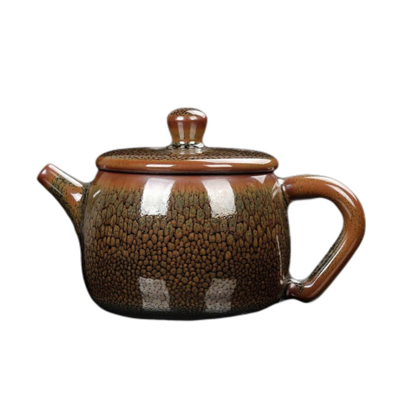 Tenmoku Jian Zhan Oil Spot Huainan Teapot