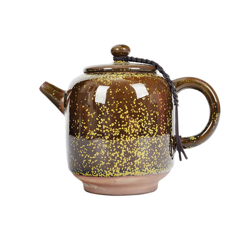 Tenmoku Jian zhan Tea Dust Glaze Teapot